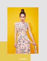 Top cu imprimeu floral