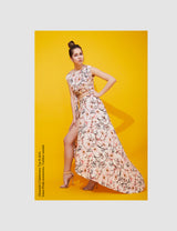 Top cu imprimeu floral