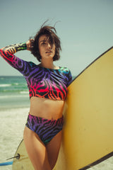 Costum de baie din doua piese, pentru sporturile nautice