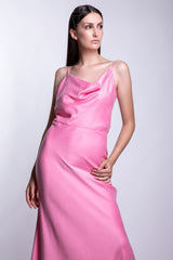 Rochie lunga, baby-pink