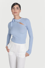 Pulover cu maneca detasabila