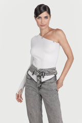 Pulover cu maneca detasabila