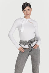 Pulover cu maneca detasabila