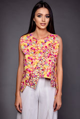 Top asimetric, imprimeu Candy