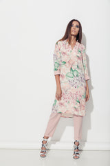 Pantaloni conici cu mansete si buzunare oblice