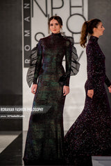 Rochie mulata, tip maleta, cameleon
