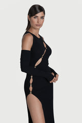 Rochie cu maneci detasabile