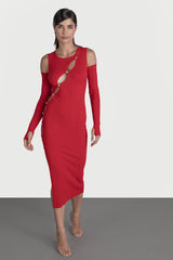 Rochie cu maneci detasabile