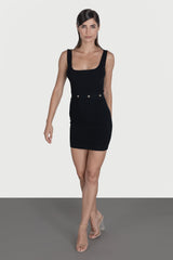 Rochie in trei piese cu nasturi