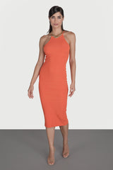 Rochie cu spate gol si siret