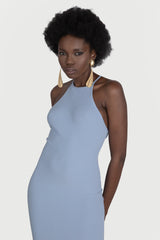 Rochie cu spate gol si siret