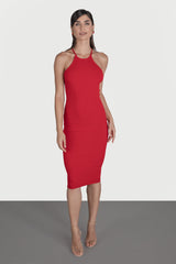 Rochie cu spate gol si siret