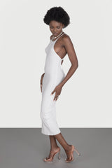 Rochie cu spate gol si siret