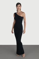 Rochie lunga cu spate semi-gol