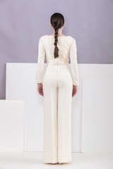 Salopeta din stofa de lana